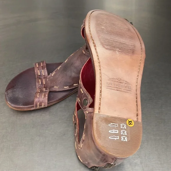 LAST PAIR! Host Pick! Bed Stu “Soto” leather sandals. New in box from Sundance. - Picture 8 of 8